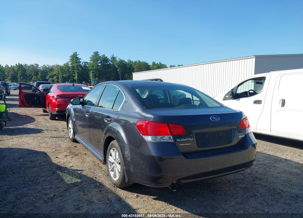 2012 SUBARU LEGACY VIN: 4S3BMBC68C3014417