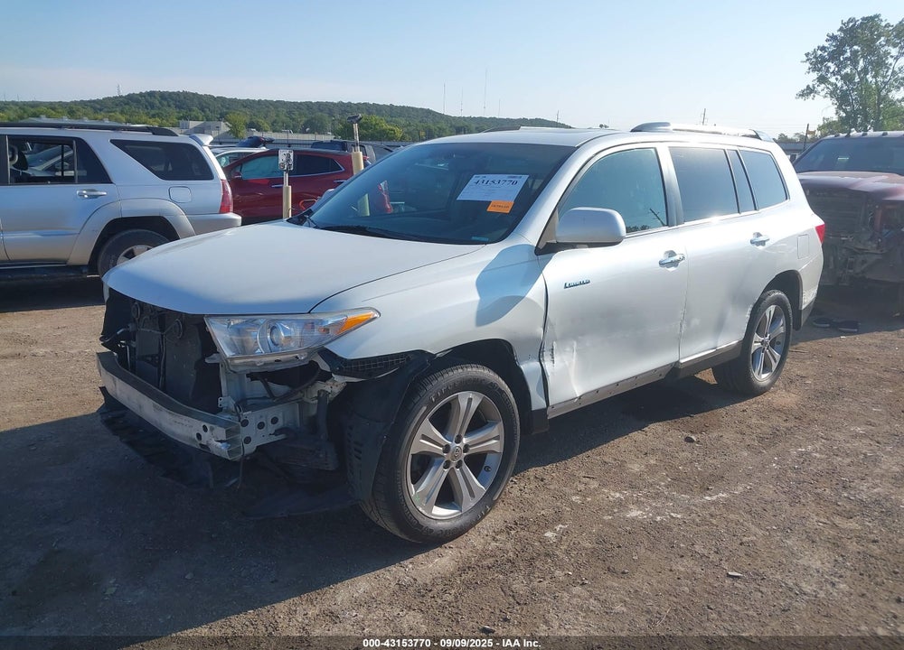 2013 TOYOTA HIGHLANDER LIMITED V6 VIN: 5TDDK3EH0DS207874