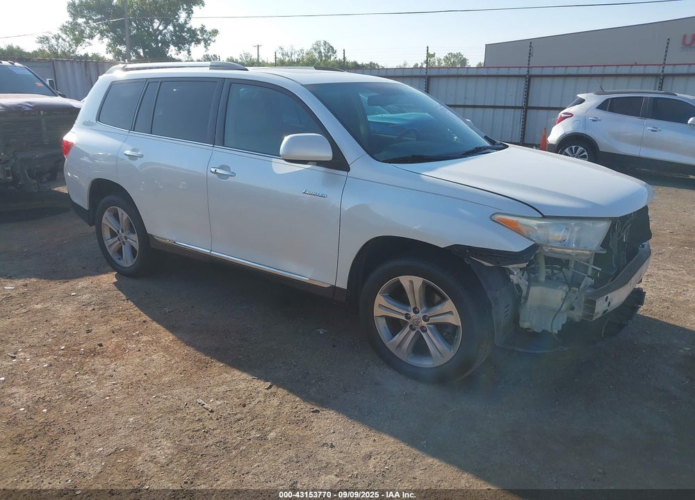 2013 TOYOTA HIGHLANDER LIMITED V6 VIN: 5TDDK3EH0DS207874