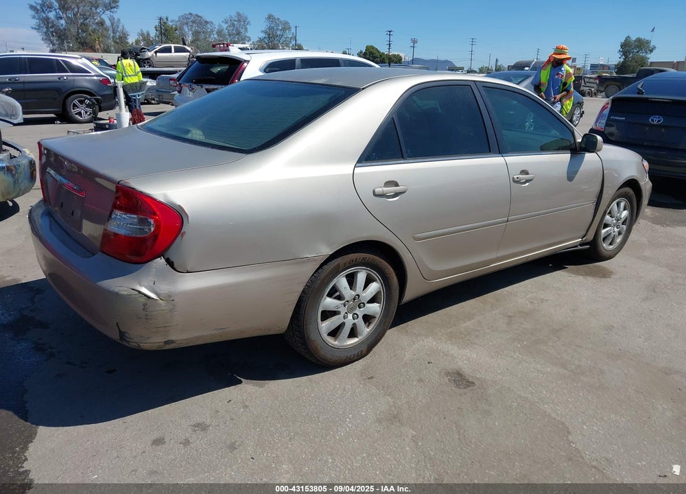 2004 TOYOTA CAMRY XLE V6 VIN: 4T1BF32K64U069325