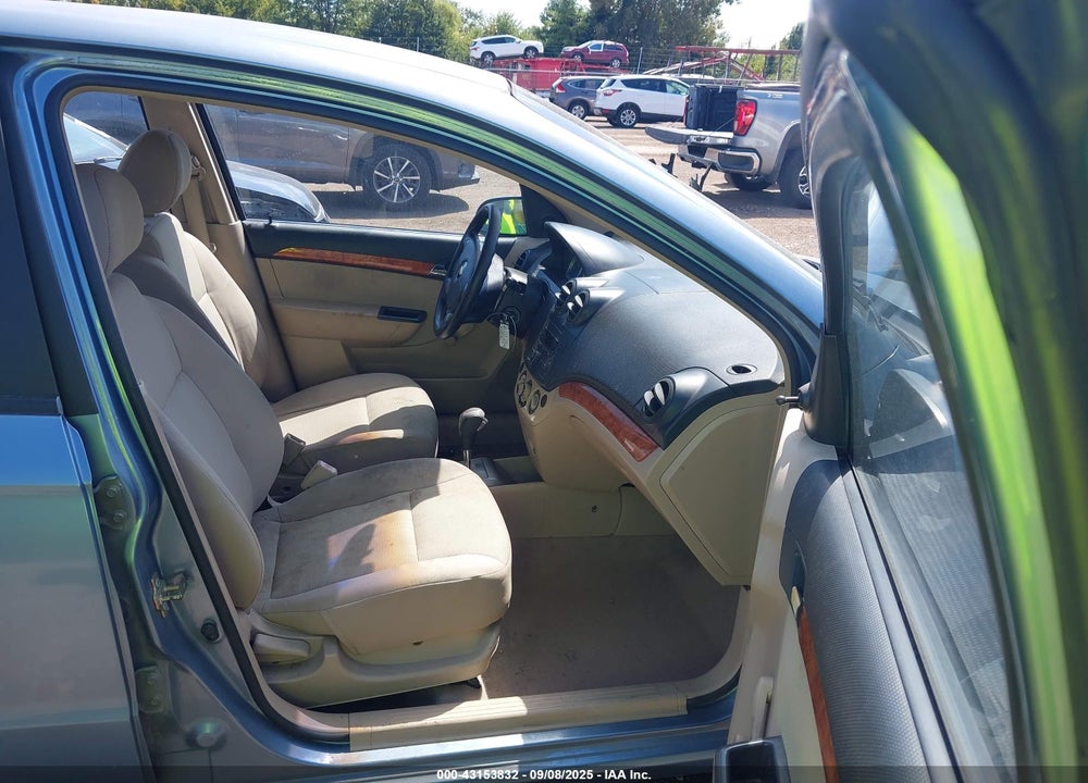 2007 CHEVROLET AVEO LS VIN: KL1TD56697B132240