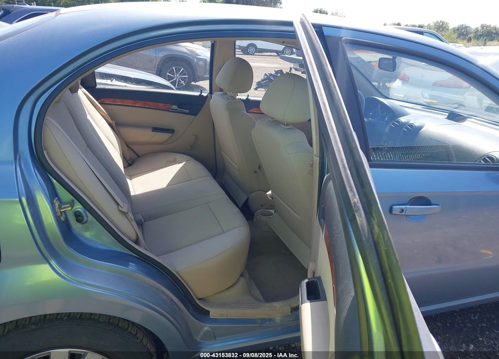 2007 CHEVROLET AVEO LS VIN: KL1TD56697B132240