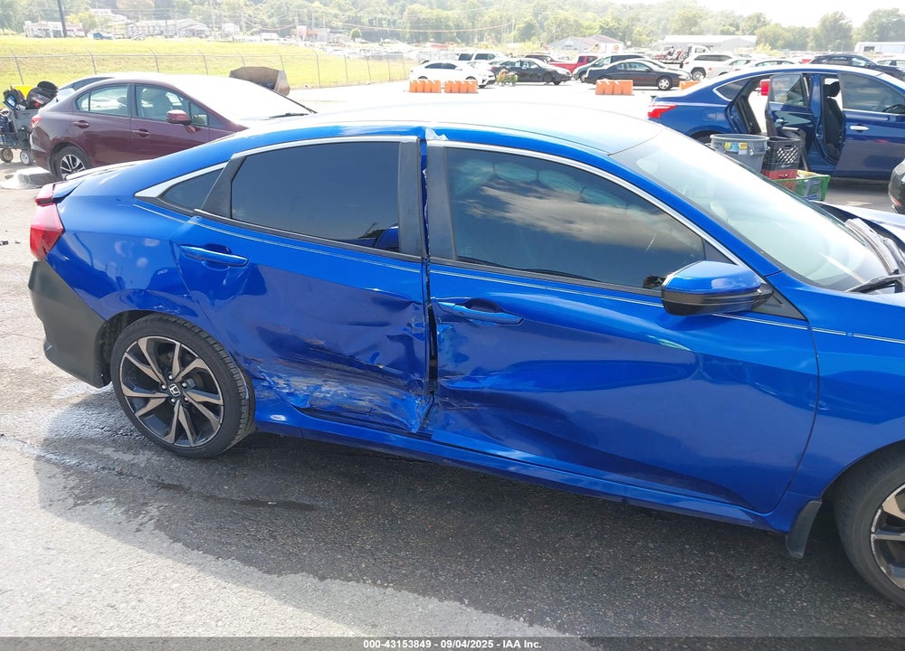 2019 HONDA CIVIC VIN: 2HGFC2F83KH594304