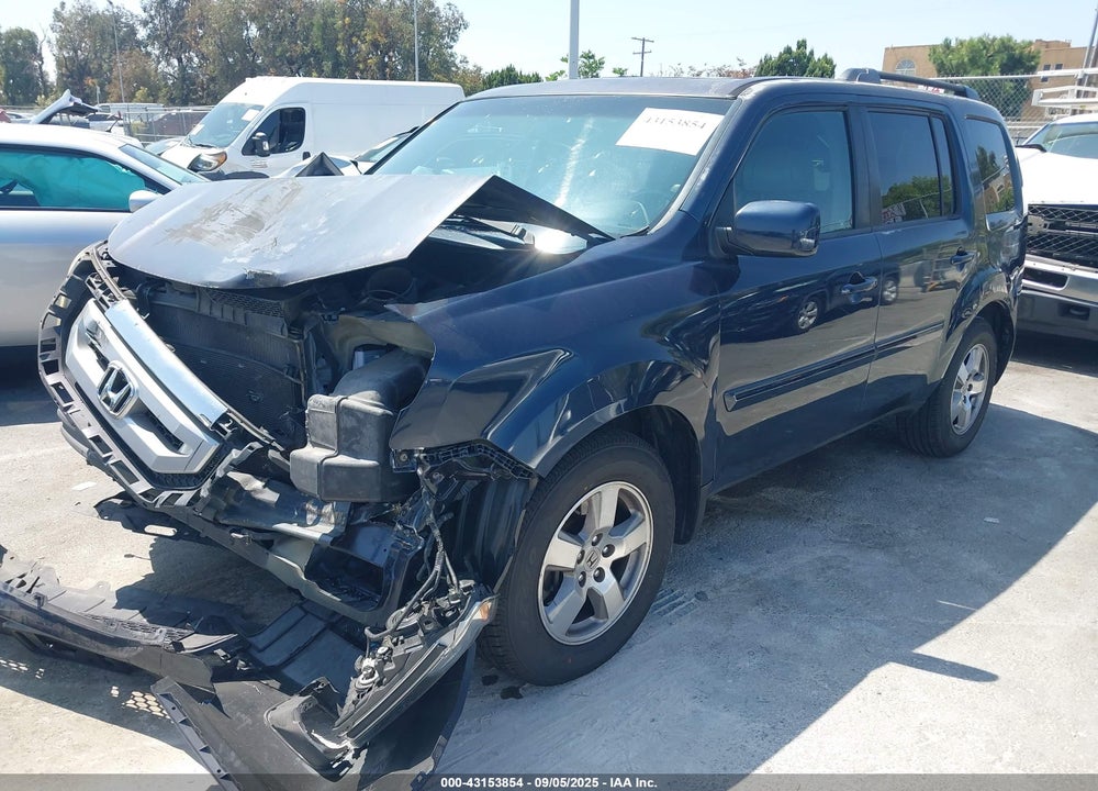 2011 HONDA PILOT VIN: 5FNYF3H67BB037353