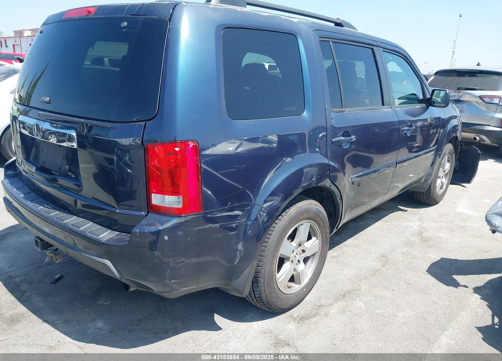 2011 HONDA PILOT VIN: 5FNYF3H67BB037353