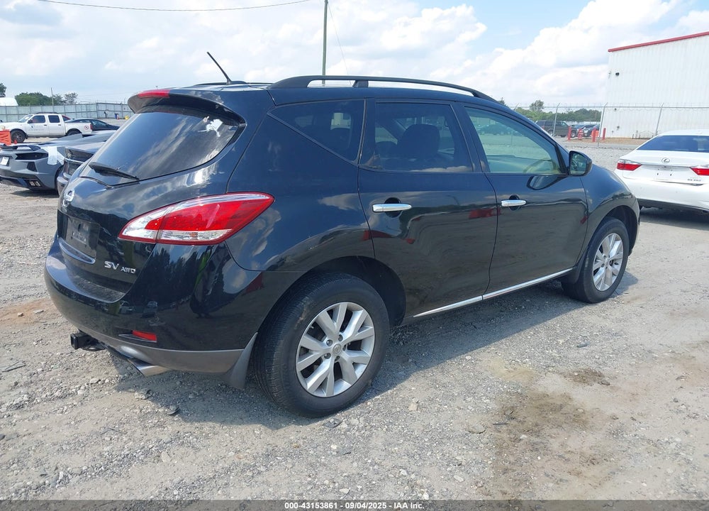 2013 NISSAN MURANO SV VIN: JN8AZ1MW0DW314947
