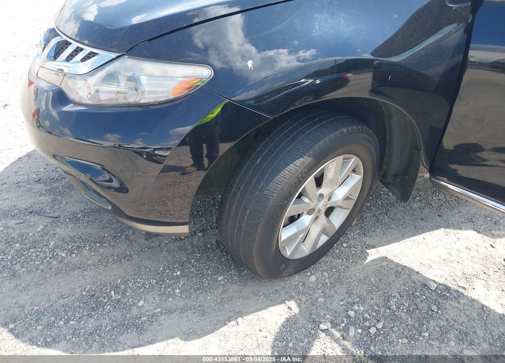 2013 NISSAN MURANO SV VIN: JN8AZ1MW0DW314947