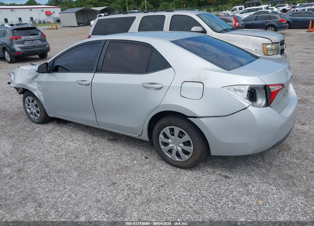 2014 TOYOTA COROLLA L VIN: 2T1BURHE2EC062501