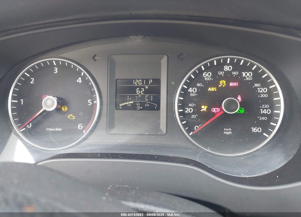 2013 VOLKSWAGEN JETTA VIN: 3VWLL7AJXDM392294