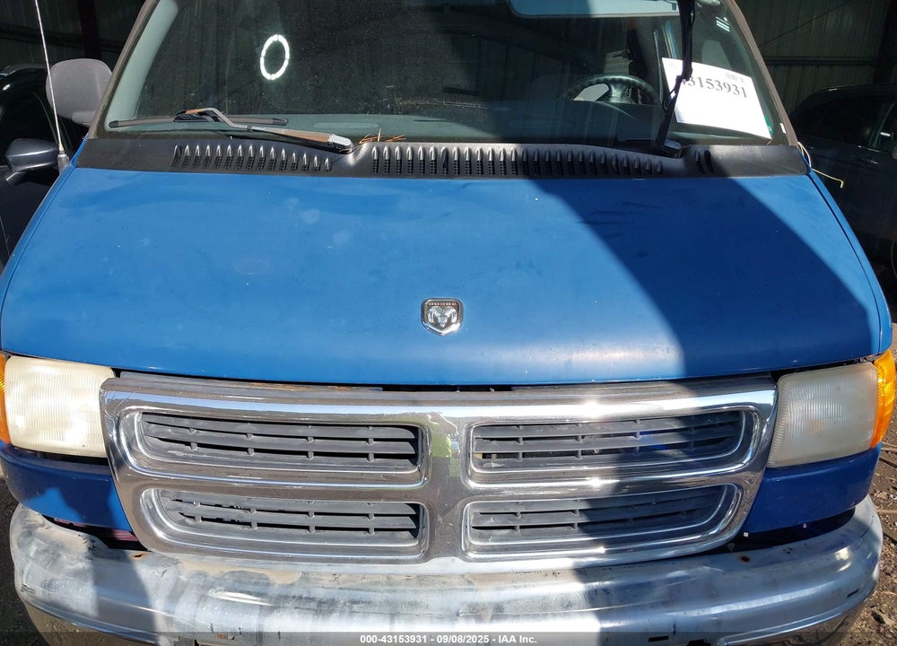 1998 DODGE RAM VAN 1500 COMMERCIAL/CONVERSION VIN: 2B6HB11Y8WK107459