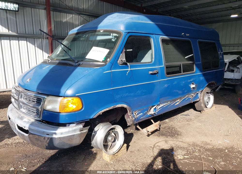 1998 DODGE RAM VAN 1500 COMMERCIAL/CONVERSION VIN: 2B6HB11Y8WK107459