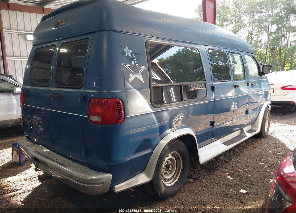 1998 DODGE RAM VAN 1500 COMMERCIAL/CONVERSION VIN: 2B6HB11Y8WK107459