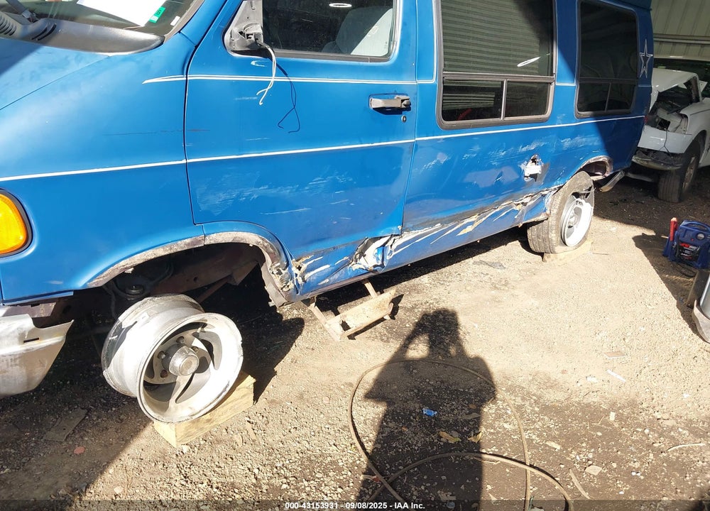 1998 DODGE RAM VAN 1500 COMMERCIAL/CONVERSION VIN: 2B6HB11Y8WK107459