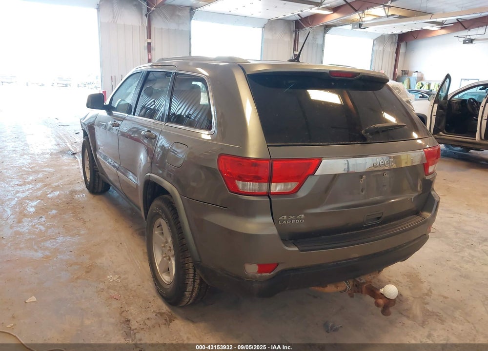 2012 JEEP GRAND CHEROKEE VIN: 1C4RJFAG3CC214762
