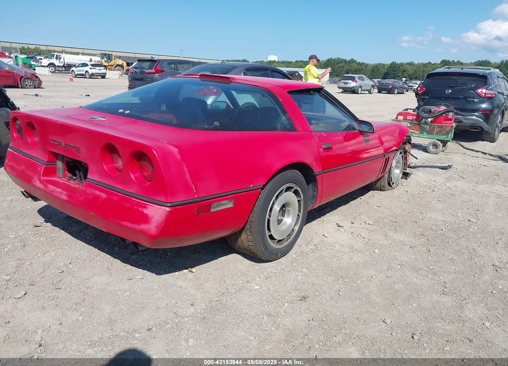 1986 CHEVROLET CORVETTE VIN: 1G1YY0787G5101727