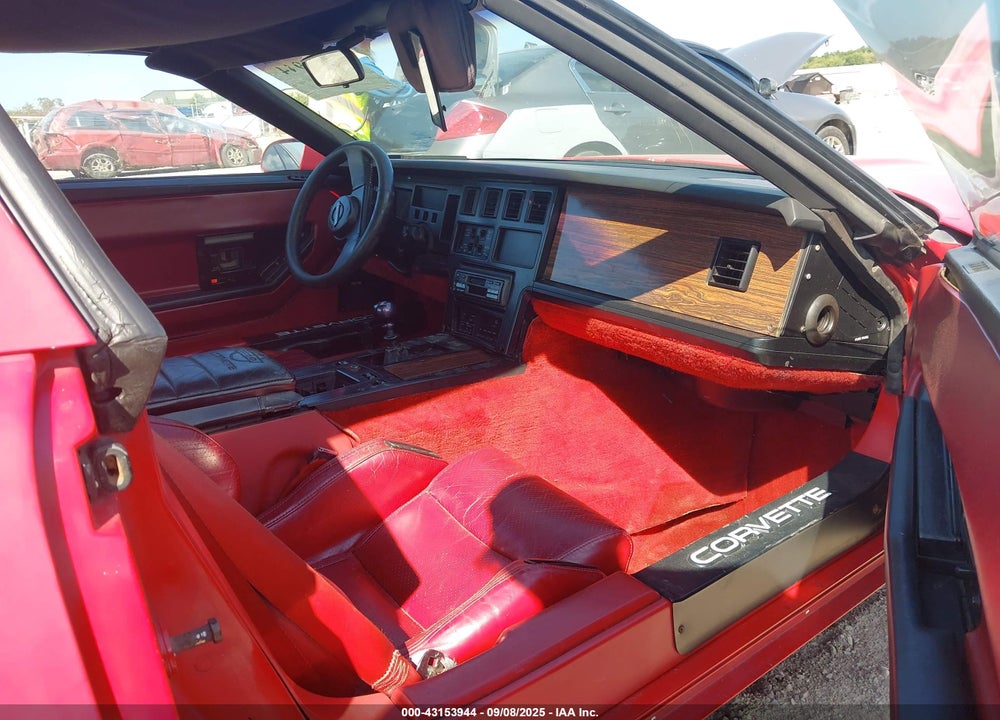1986 CHEVROLET CORVETTE VIN: 1G1YY0787G5101727