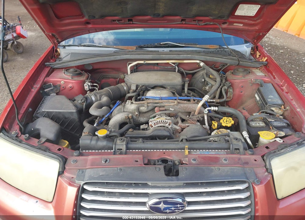 2006 SUBARU FORESTER 2.5X VIN: JF1SG65656H713237