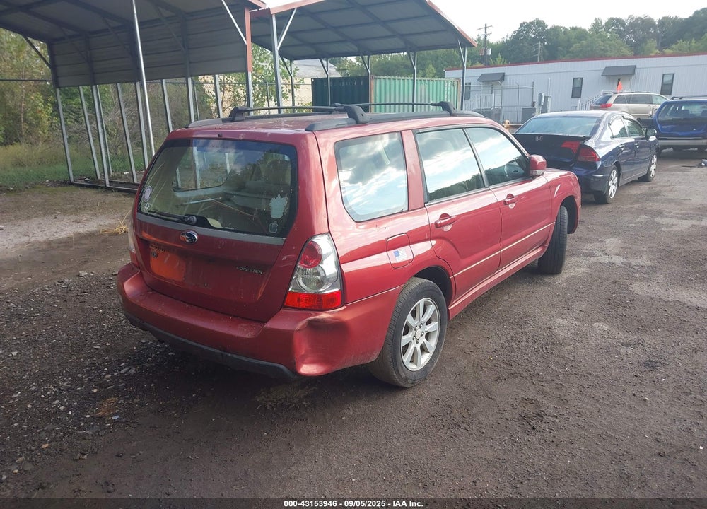 2006 SUBARU FORESTER 2.5X VIN: JF1SG65656H713237