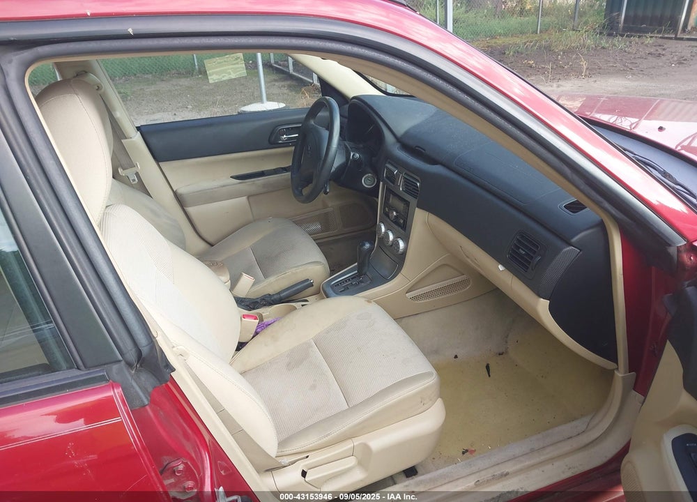 2006 SUBARU FORESTER 2.5X VIN: JF1SG65656H713237