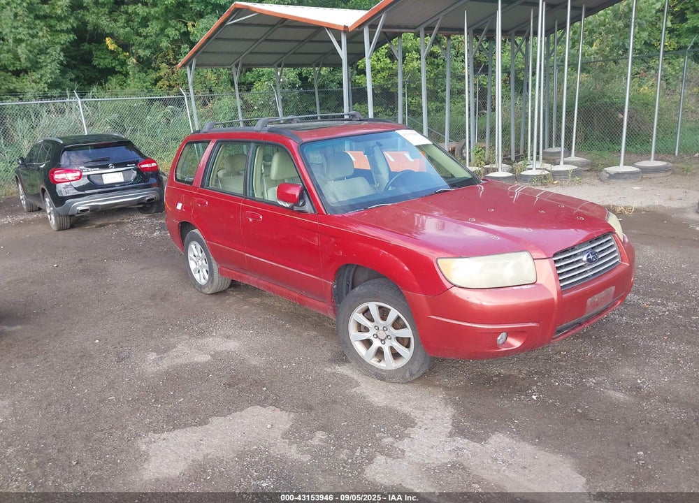 2006 SUBARU FORESTER 2.5X VIN: JF1SG65656H713237