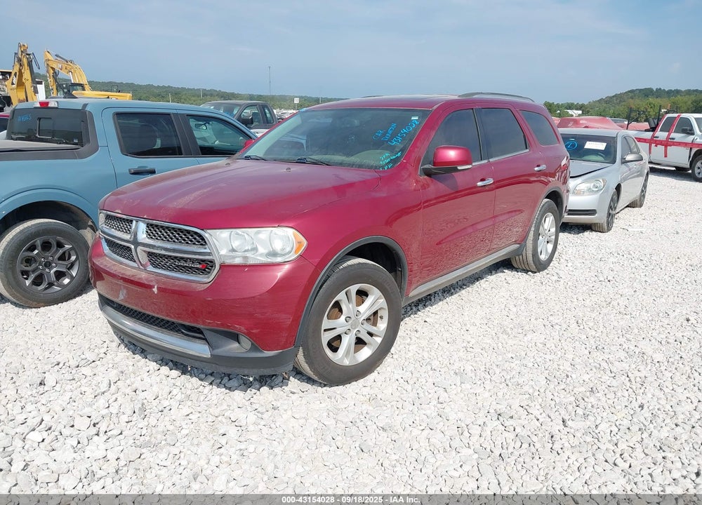 2013 DODGE DURANGO CREW VIN: 1C4RDHDG0DC693142