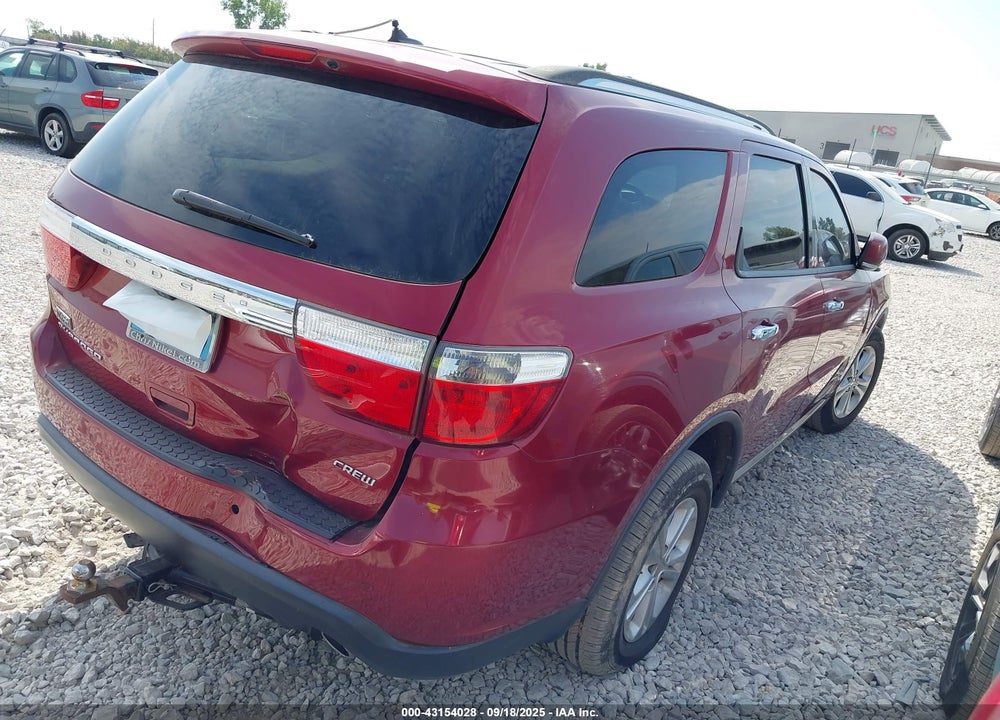 2013 DODGE DURANGO CREW VIN: 1C4RDHDG0DC693142