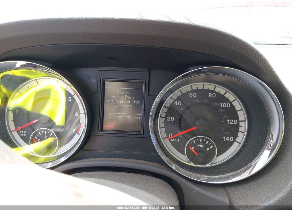 2013 DODGE DURANGO CREW VIN: 1C4RDHDG0DC693142