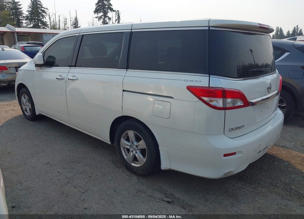 2013 NISSAN QUEST SV VIN: JN8AE2KP0D9061897