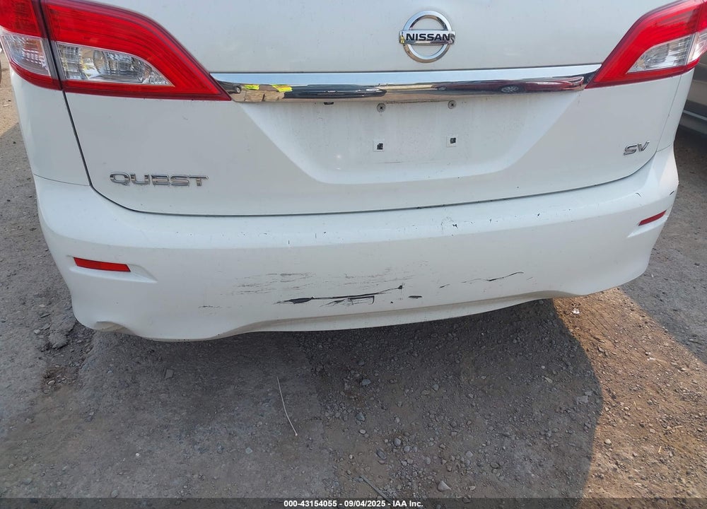 2013 NISSAN QUEST SV VIN: JN8AE2KP0D9061897