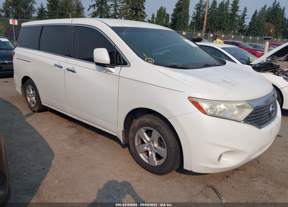2013 NISSAN QUEST SV VIN: JN8AE2KP0D9061897