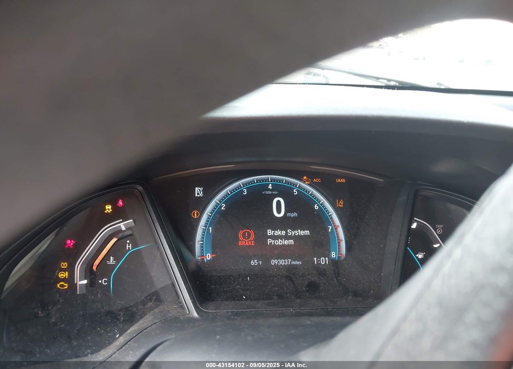 2019 HONDA CIVIC VIN: 2HGFC2F64KH561892
