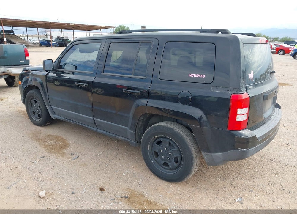 2014 JEEP PATRIOT SPORT VIN: 1C4NJPBA3ED882010