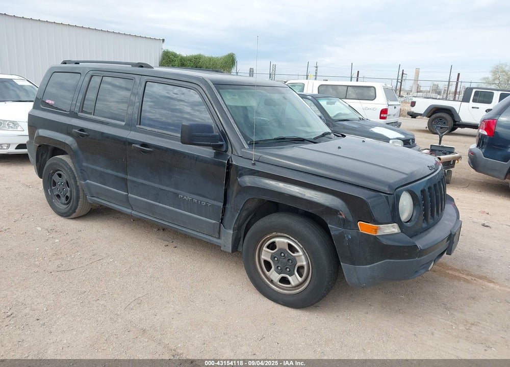 2014 JEEP PATRIOT SPORT VIN: 1C4NJPBA3ED882010