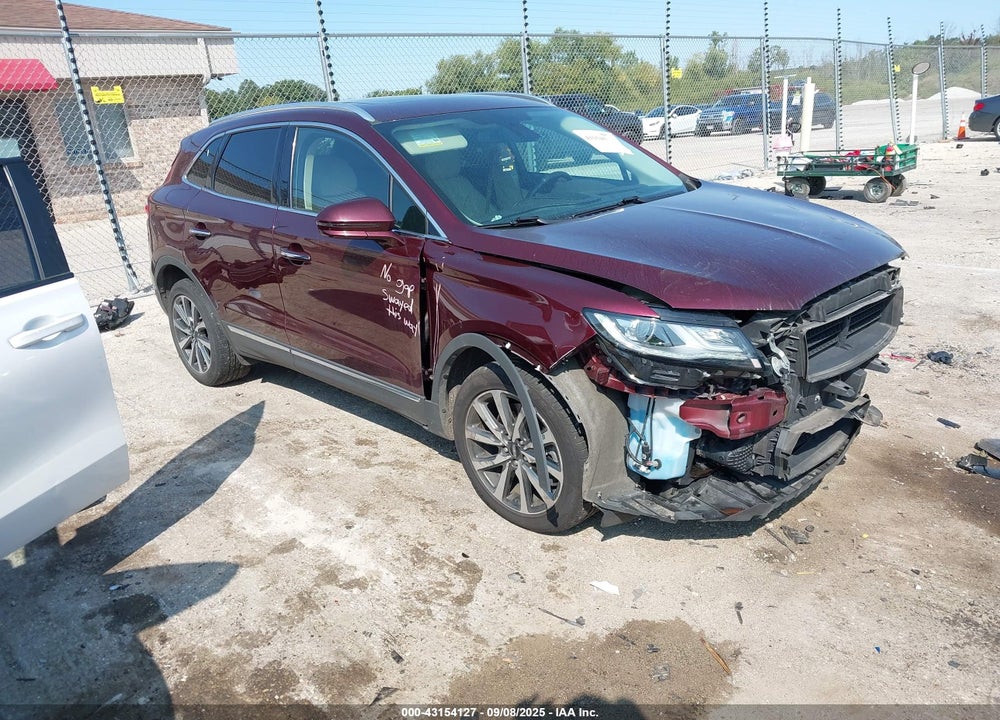 2019 LINCOLN MKC RESERVE VIN: 5LMCJ3D97KUL01499