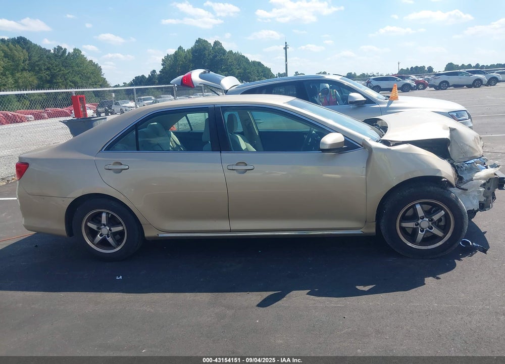 2012 TOYOTA CAMRY VIN: 4T1BF1FK4CU003014