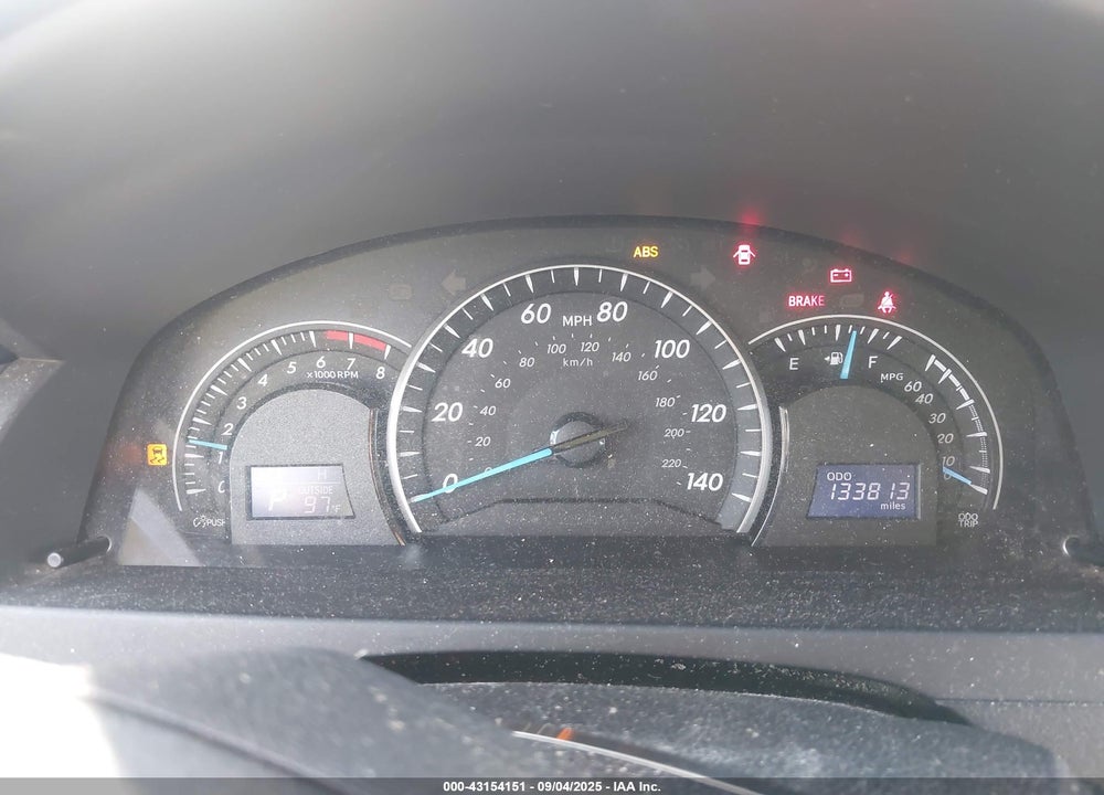 2012 TOYOTA CAMRY VIN: 4T1BF1FK4CU003014