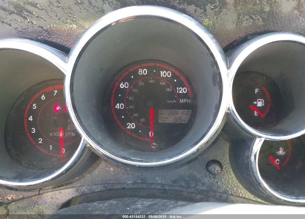 2005 TOYOTA MATRIX VIN: 2T1KR32E95C416862
