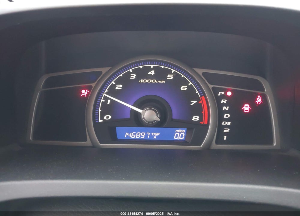 2008 HONDA CIVIC LX VIN: 2HGFA16558H516721