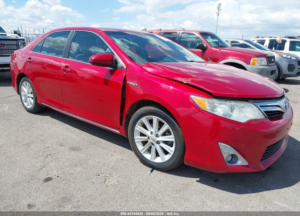2012 TOYOTA CAMRY HYBRID XLE VIN: 4T1BD1FK7CU031878
