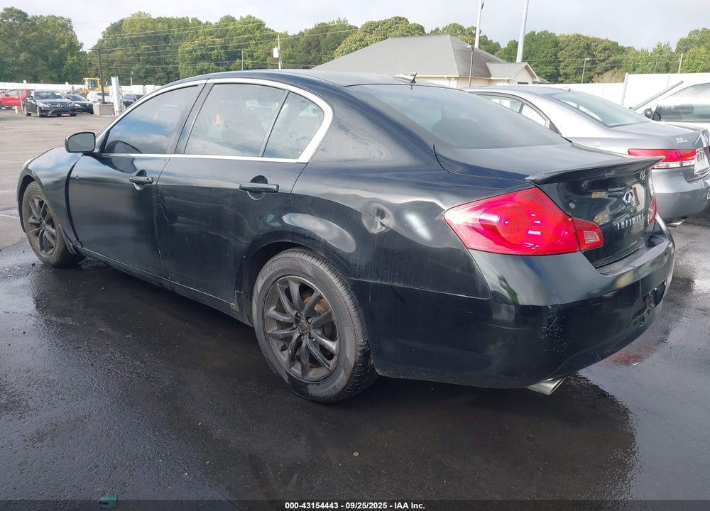 2007 INFINITI G35 JOURNEY VIN: JNKBV61E17M723350