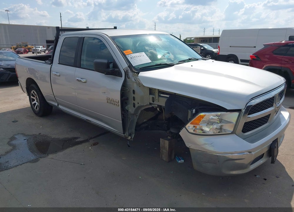 2017 RAM 1500 SLT 4X2 6'4 BOX VIN: 1C6RR6GG9HS804274