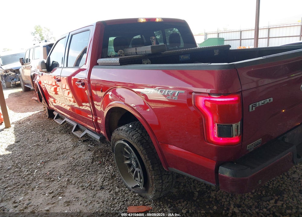 2016 FORD F-150 VIN: 1FTEW1EF1GKE65294