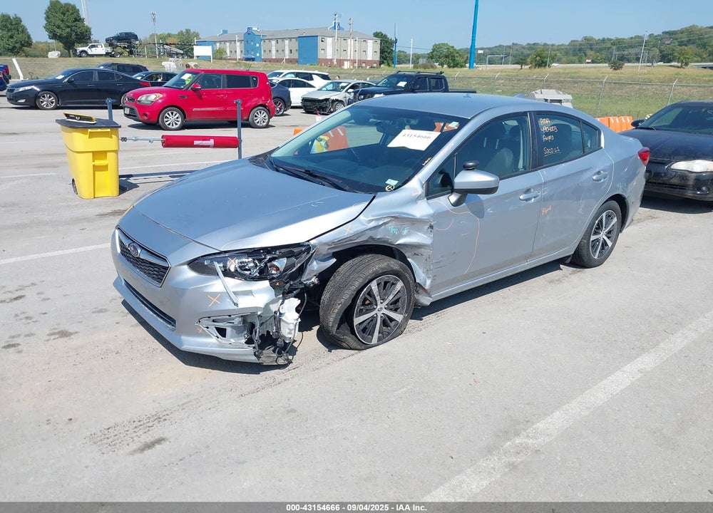 2019 SUBARU IMPREZA VIN: 4S3GKAD68K3622599