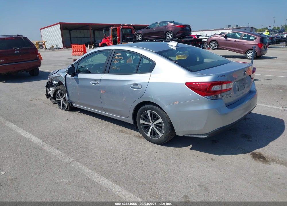 2019 SUBARU IMPREZA VIN: 4S3GKAD68K3622599