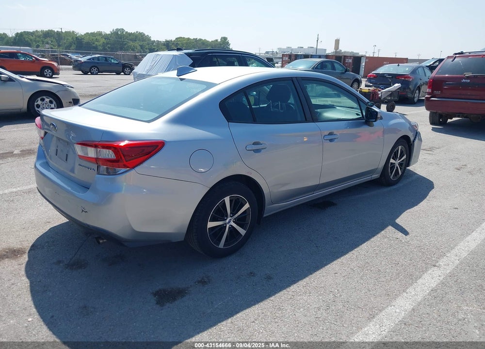 2019 SUBARU IMPREZA VIN: 4S3GKAD68K3622599