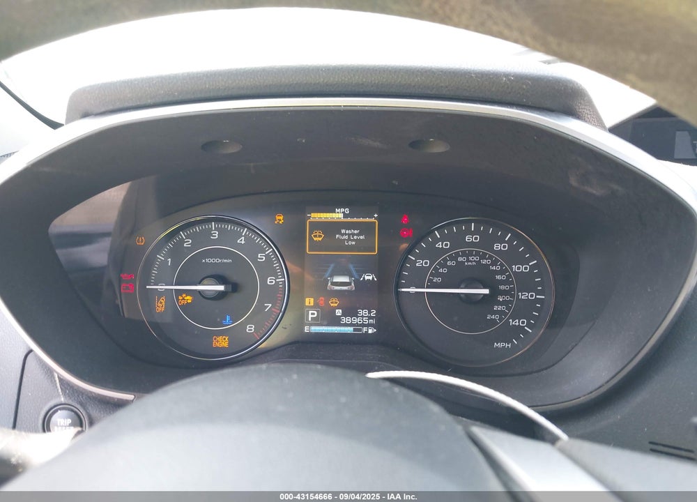 2019 SUBARU IMPREZA VIN: 4S3GKAD68K3622599