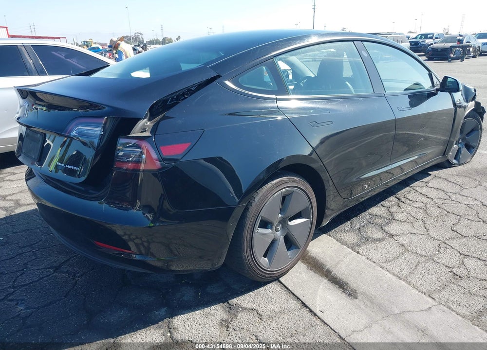 2021 TESLA MODEL 3 LONG RANGE DUAL MOTOR ALL-WHEEL DRIVE VIN: 5YJ3E1EB9MF074037