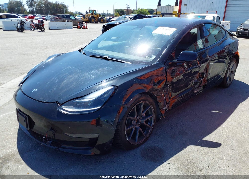 2021 TESLA MODEL 3 LONG RANGE DUAL MOTOR ALL-WHEEL DRIVE VIN: 5YJ3E1EB9MF074037