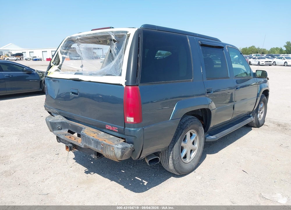 1999 GMC YUKON DENALI VIN: 1GKEK13R3XR918061