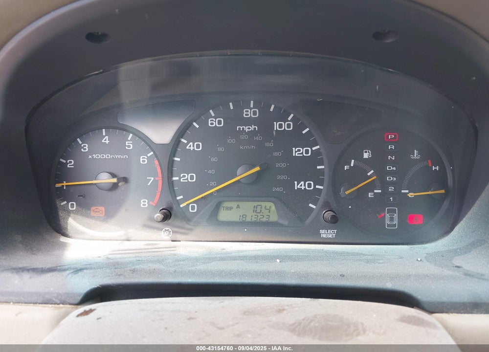 2001 HONDA ACCORD 3.0 EX VIN: 1HGCG16501A073822